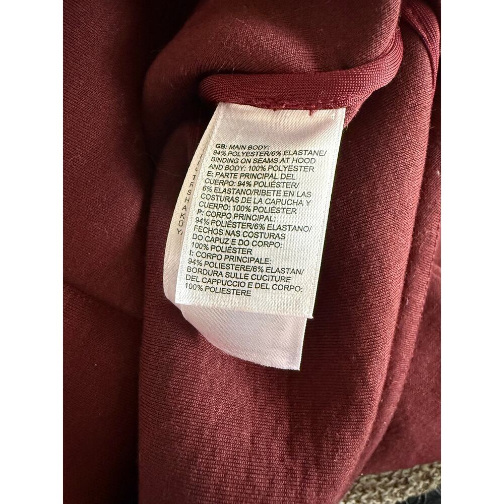 The North Face Jacket Women's Small Burgundy Snap Closure 3D Thermal - Picture 4 of 7